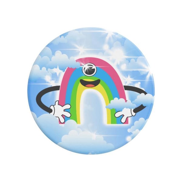 POP SOCKETS Mobilholder / Mobilgreb Happy Rainbow