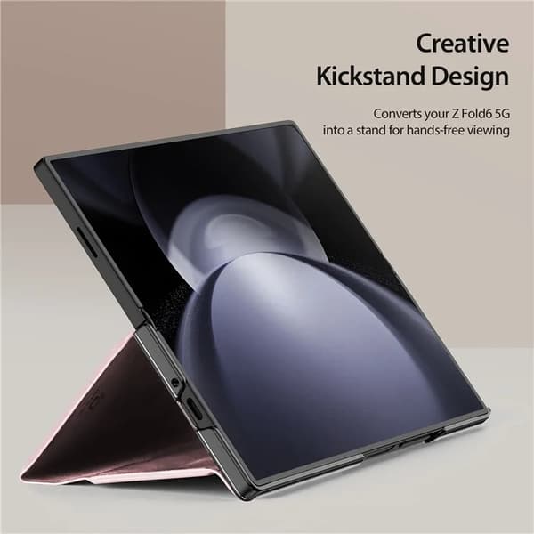 Dux Ducis Galaxy Z Fold 6 Plånboksfodral Bril Series - Rosa Rosa