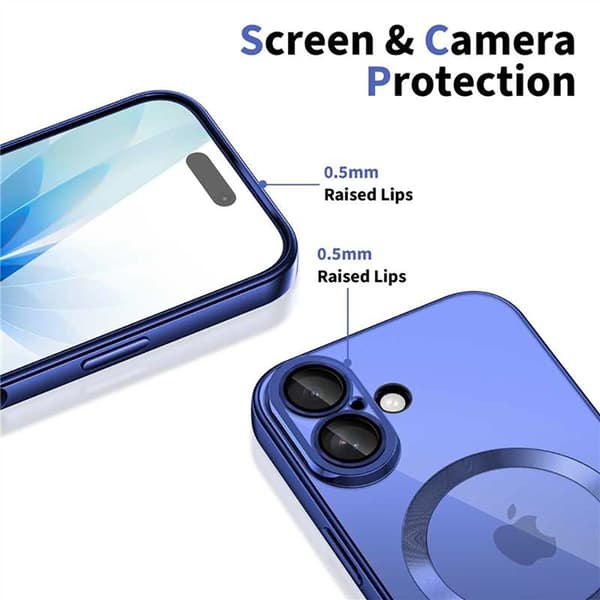 Tech-Protect Telefontaske til iPhone 17 Magsafe Flex - Mist Blue Blå
