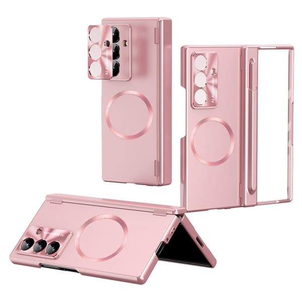 Mobilskal För Galaxy Z Fold 8 MagSafe Hård PC - Roséguld