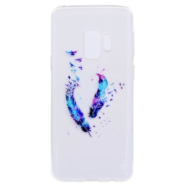 Flexicase Cover til Samsung Galaxy S9 - Feathers