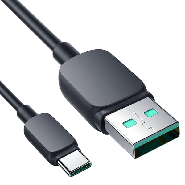 Joyroom USB-C till USB-A kabel 3A 1.2m - Svart Black
