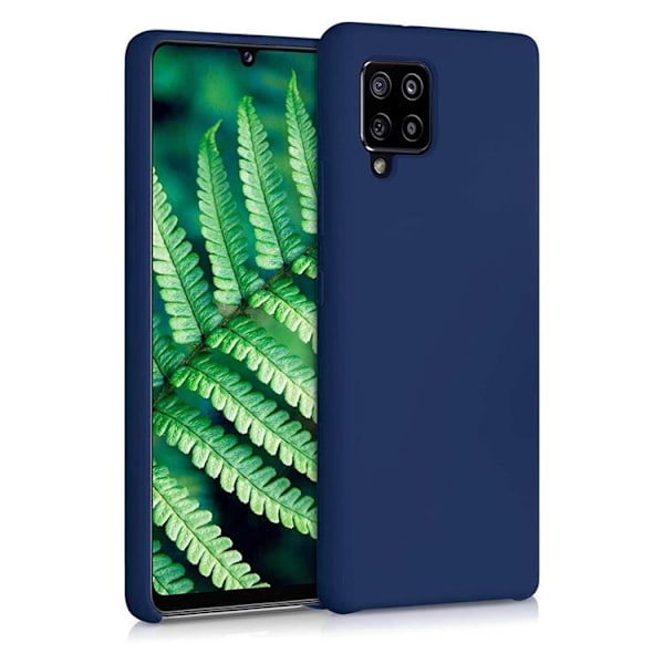 Silicone Soft Flexible Skal Galaxy A42 - Blå Blå