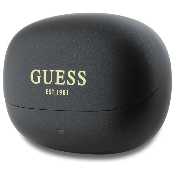 Guess TWS In-Ear Hörlurar Bluetooth Capsule Printed Logo - Svart Svart