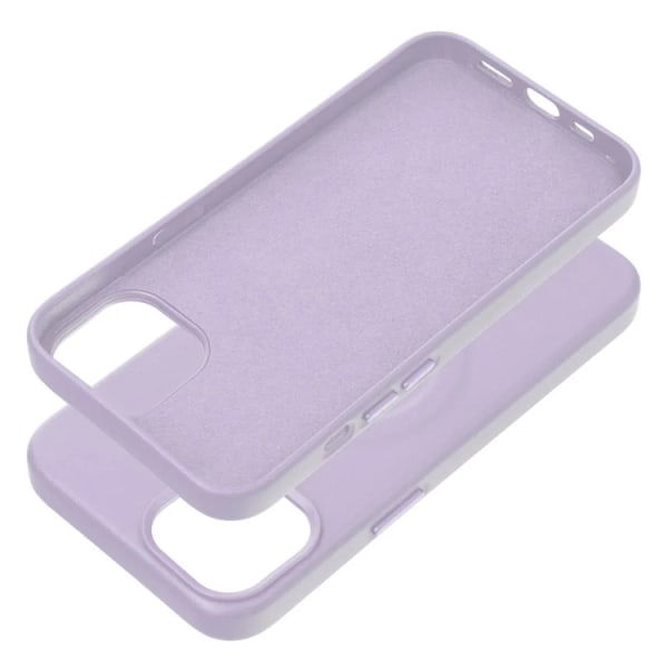iPhone 12 matkapuhelinkotelo Magsafe Nahka Roar - violetti