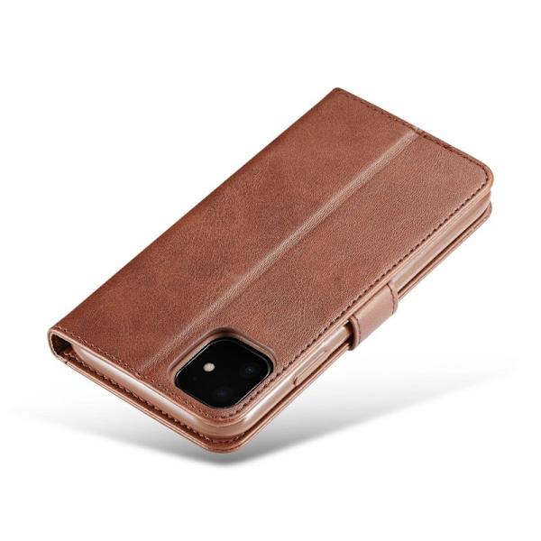 LC.imeeke iPhone 11 Plånboksfodral i Konstläder - Brun