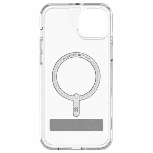 ZAGG Telefontaske til iPhone 15 Plus MagSafe Crystal Palace Stativ - Klar