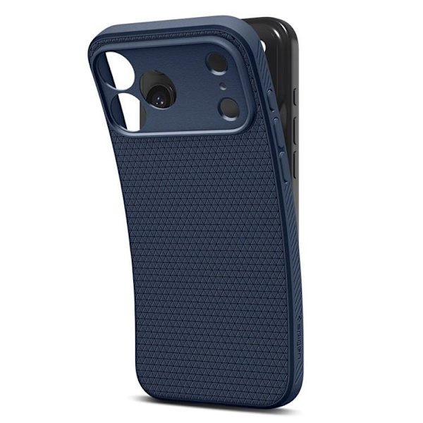 Spigen Mobilskal till iPhone 17 Pro Liquid Air - Marinblå Blå