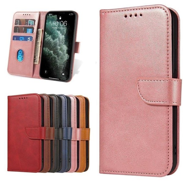 Galaxy A03s Plånboksfodral Magnet Elegant - Rosa
