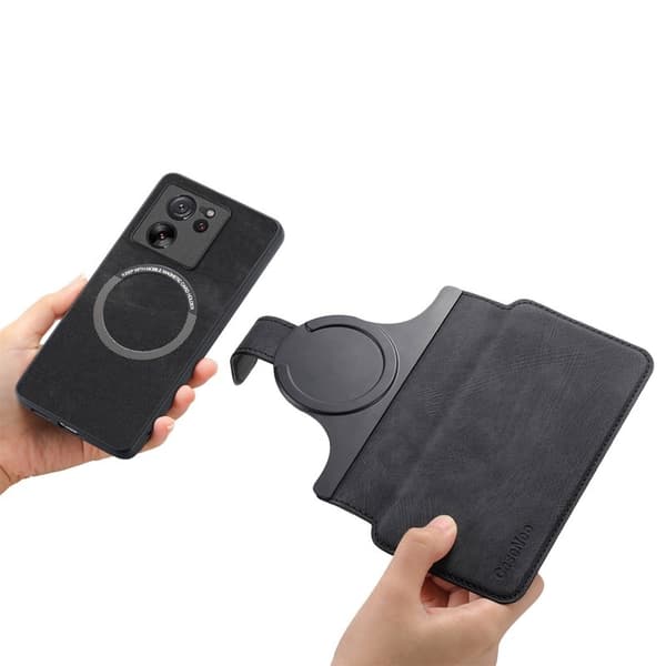 CASENEO Xiaomi 13T Plånboksfodral Konstläder - Svart
