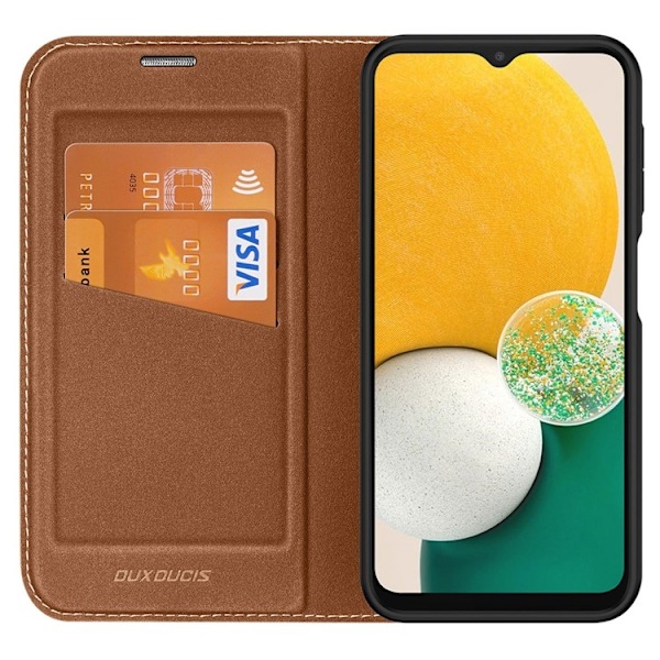 Dux Ducis Galaxy A34 5G Plånboksfodral Skin X2 - Brun