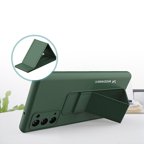 Wozinsky Kickstand SilikonSkal Samsung Galaxy Note 20 - Blå Blå