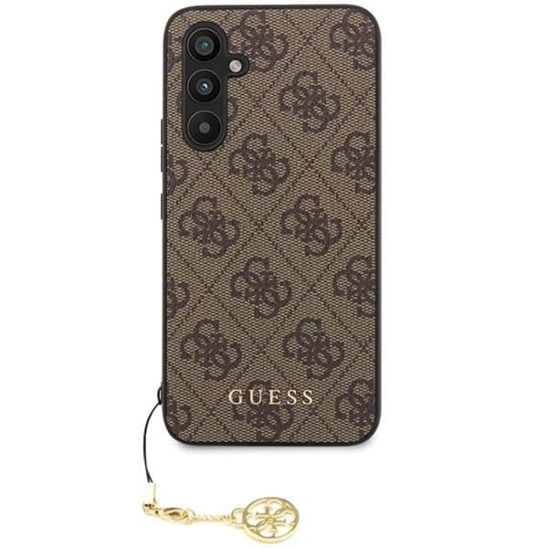 Guess Mobilskal till Galaxy S23 FE Charms Collection - Brun Brun