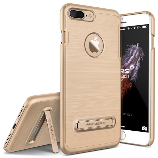 Verus Simpli Lite Skal till Apple iPhone 7 Plus - Gold Guld