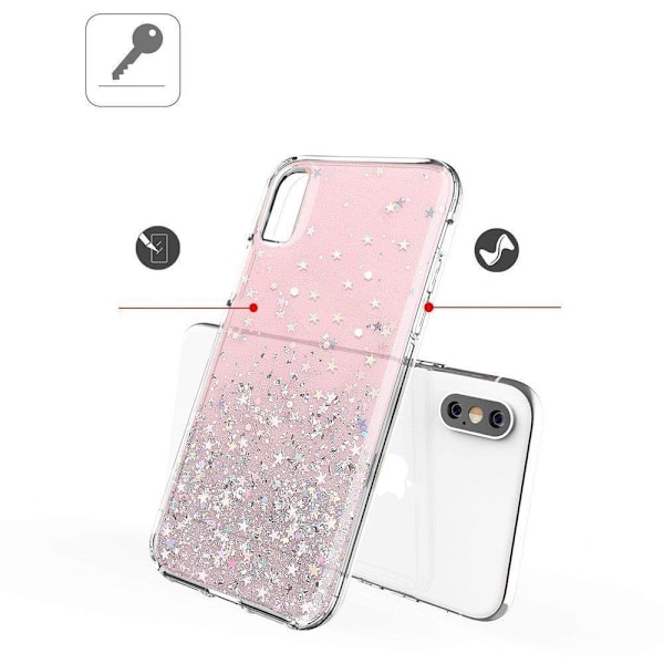 Wozinsky Star Glitter iPhone 12 Pro Max Skal Grön Grön