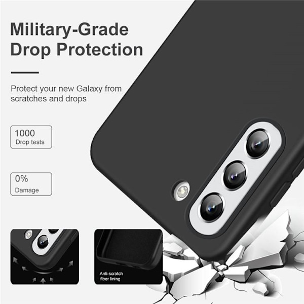 Galaxy S24 Plus Mobilskal Magsafe Liquid Series - Svart Svart