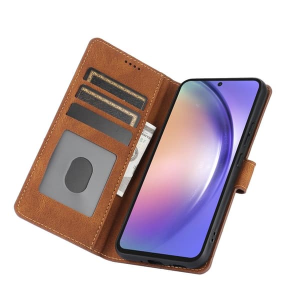 Mobilskal till Samsung Galaxy S26 Pro KonstLäder - Brun