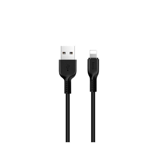 HOCO USB-A till Lightning Kabel X20 1m Svart Svart