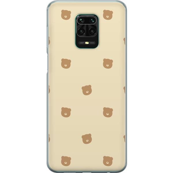Mobilskal till Xiaomi Redmi Note 9 Pro med Björnmönster