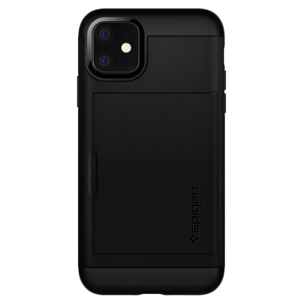 SPIGEN Slim Armor Cs kännykkäkuori iPhone 11 Musta Black