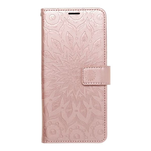 Galaxy S20 FE Lompakkokotelo Forcell Mezzo - Rosé- Kulta Guld