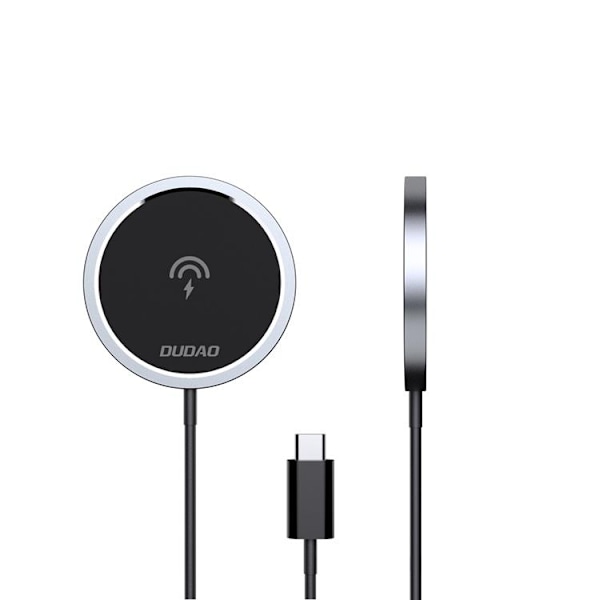 Dudao Trådlös Laddare Magsafe 15W - Svart Svart