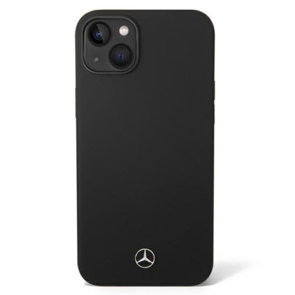 Mercedes iPhone 14 Plus Skal Magsafe Silicone - Svart