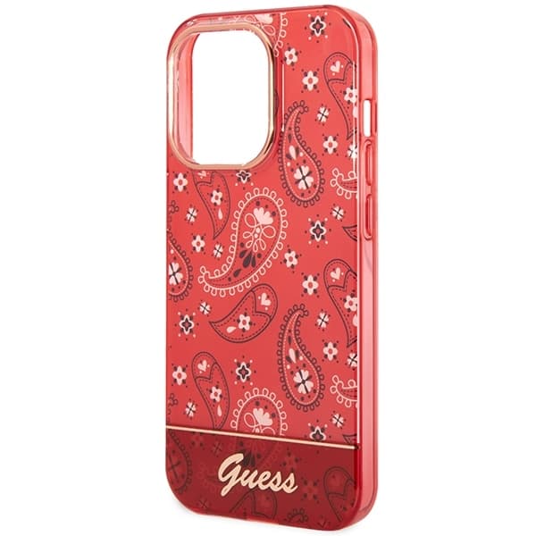 Guess Mobilskal till iPhone 14 Pro MagSafe Bandana Paisley