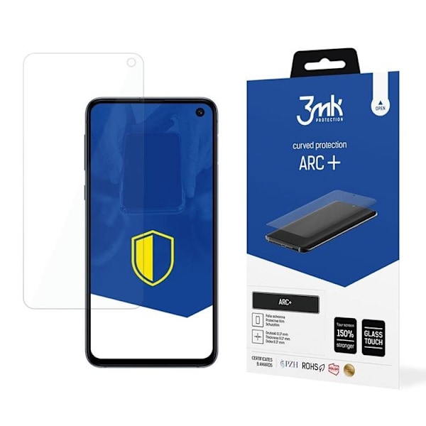 3MK Galaxy S10E Plastfilm Skärmskydd ARC+ Transparent