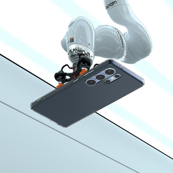 Spigen Mobilskal till Galaxy S25 Ultra Liquid Crystal - Space Crystal Grå