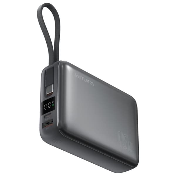 4smarts Powerbank 20000mAh 45W Enterprise Compact - Grå Grå