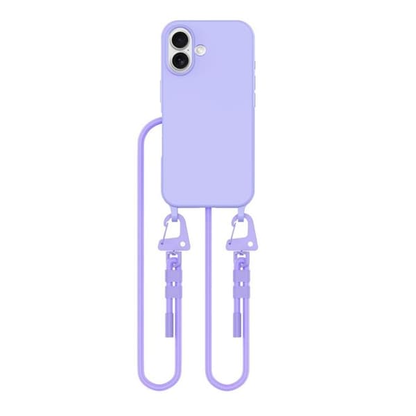 Tech-Protect iPhone 16 telefon halskædebetræk Magsafe - Lavendel Lila