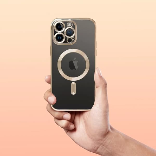 Mobilskal till iPhone 16e Magsafe Electro - Guld Guld