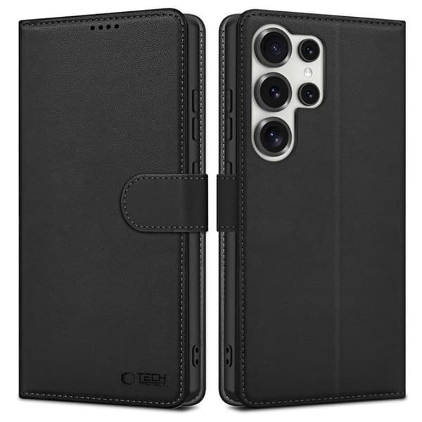 Tech-Protect Galaxy S25 Ultra Pung Etui - Sort Svart