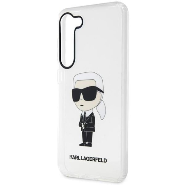 Karl Lagerfeld Galaxy S23 Mobilcover Iconic Karl - Gennemsigtig