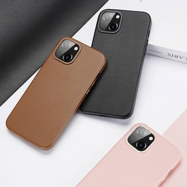 Dux Ducis iPhone 14 Plus -kuori MagSafe Grit - Ruskea Brun