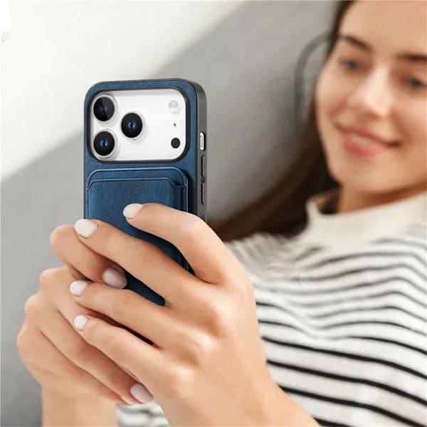 Mobilskal till iPhone 17 Pro Max Retro Detachable - Blå Blå