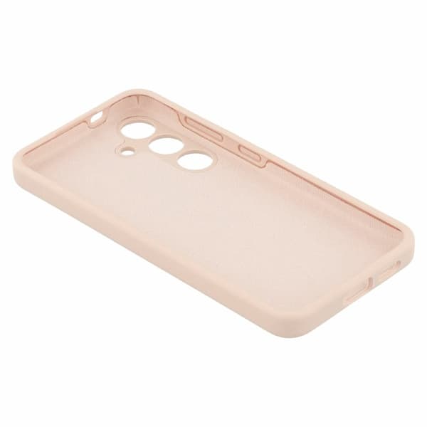 Mobilskal för Samsung Galaxy S26 Plus Dropproof Liquid Silicone - Rosa