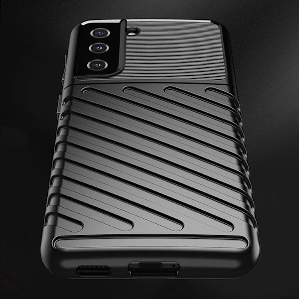 Galaxy S23 Skal Thunder Armor Silicone - Blå