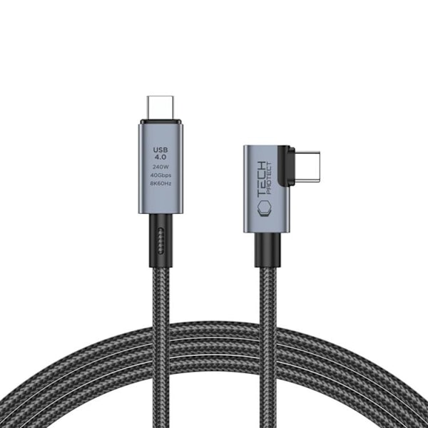 Tech-Protect USB-C till USB-C kabel Ultraboost 40GBPS PD 240W 1.5m