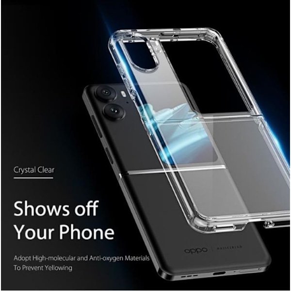 Dux Ducis Oppo Find N2 Flip Mobilskal Clin - Clear