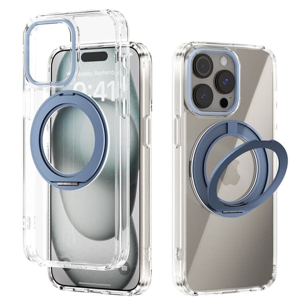 ABEEL Q-LUCK Mobilskal till iPhone 13 Pro Shockproof Blå