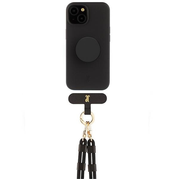 Just Elegance Mobilskal till iPhone 15 3in1 PopGrip - Svart