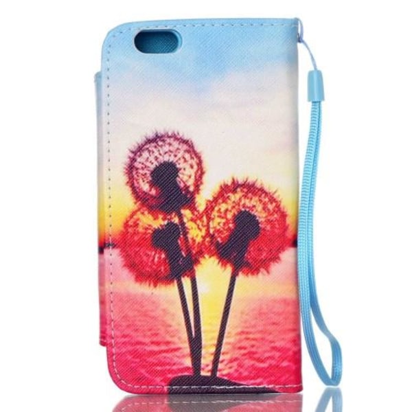 Detachable 2 in 1 Plånboksfodral till Apple iPhone 6 / 6S  - Dandelion