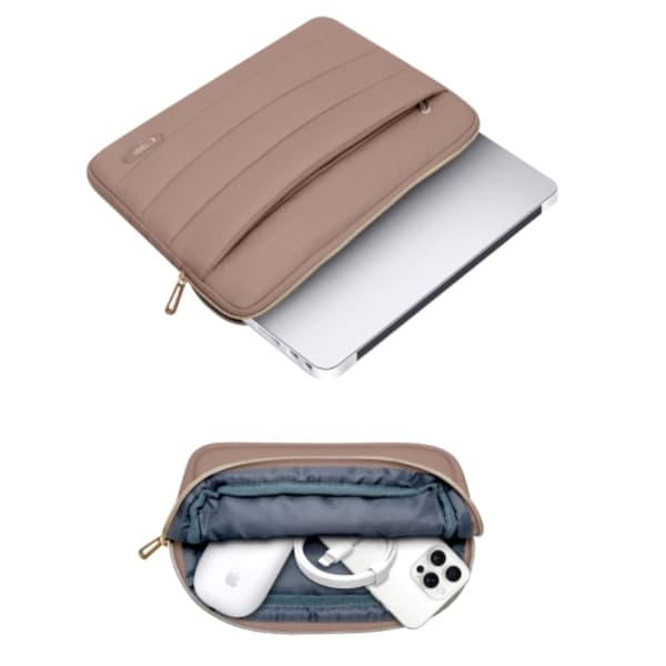 Tech-Protect Laptop 13-14" Datorfodral Puffy - Walnut Lila