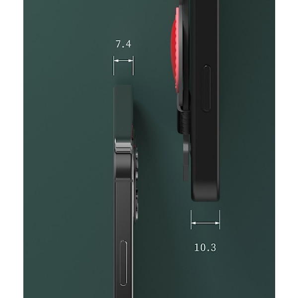 Kingxbar Sweet MobiliPhone 12 Pro Max Skal - Svart Svart