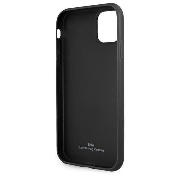 BMW Læder Curve Perforate Skal iPhone 11 - Rød Red
