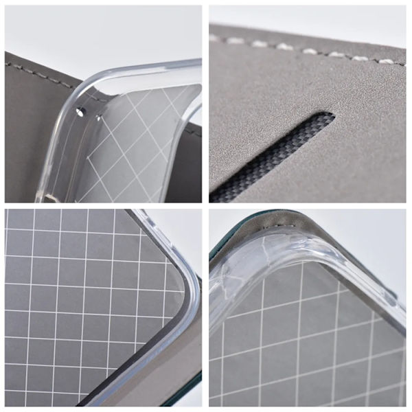 Xiaomi Redmi 14C Plånboksfodral Smart Magneto - Mörkgrön Grön