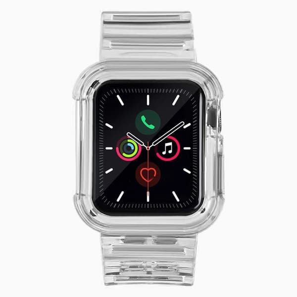 Apple Watch (42mm) Armbånd Silikone - Sort Svart