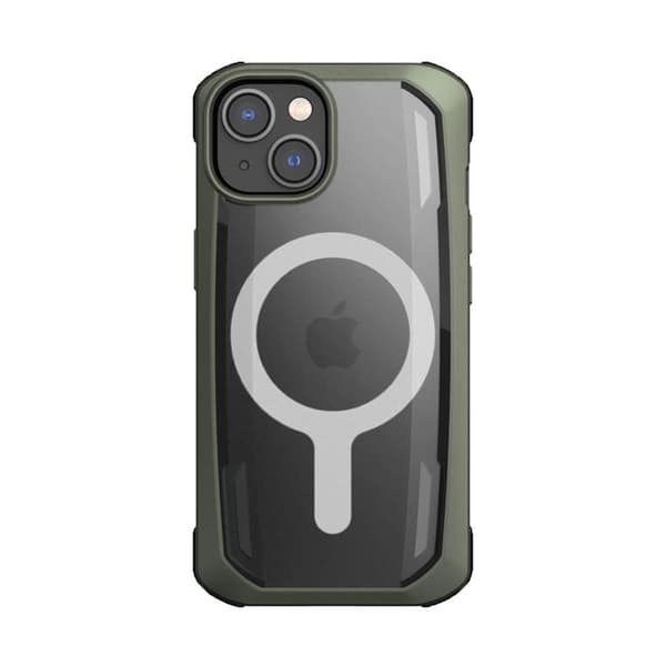 Raptic iPhone 14 Skal Magsafe Secure Armored - Vihreä Grön